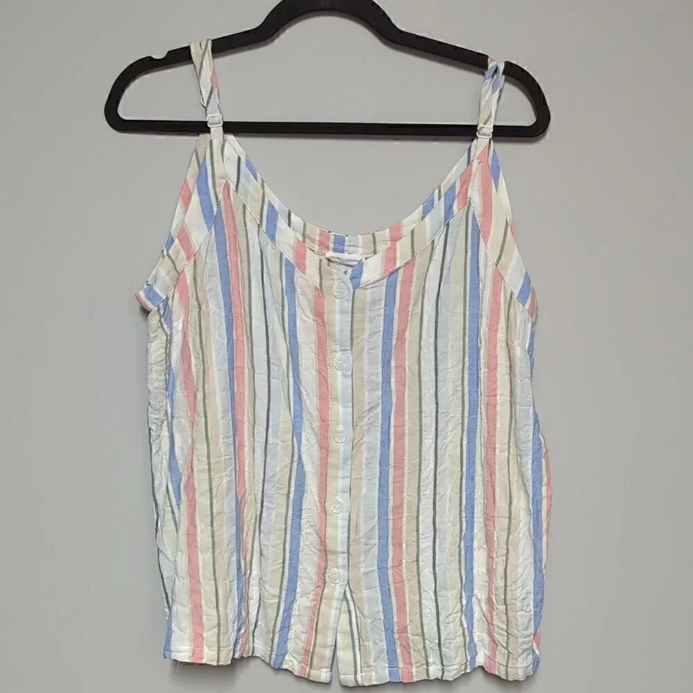 Tribal Jeans Striped Tank 